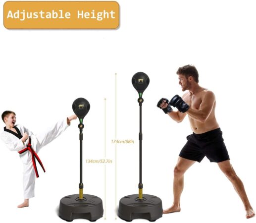 Marucci 2020 CAT8 Black BBCOR Baseball Bat Move It Smart Punching Bag Freestanding Reflex Boxing Ball With Bluetooth Sensor