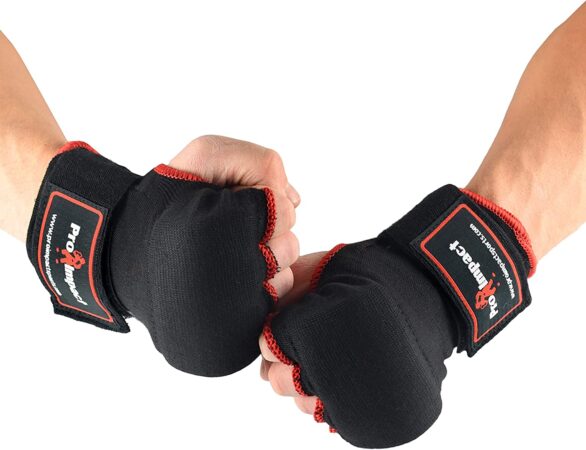 Pro Impact Boxing MMA Men & Women Kickboxing Muay Thai Quick Knuckle Wrist Wrap Protector Handwraps