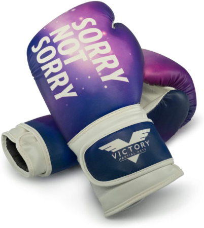 Victory Martial Arts Women's Cardio Kickboxing Boxing Gloves Punching Bag Gloves